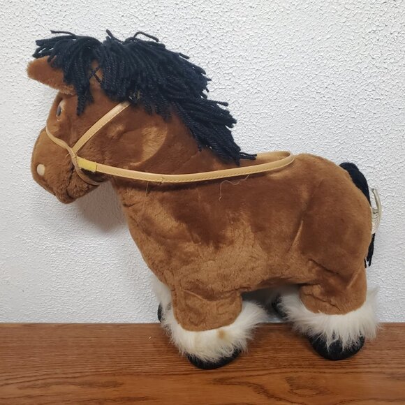 Plush Vintage Cabbage Patch Kids Pretty Crimp n Curl Doll 1991 and Horse 1984 - Picture 11 of 13